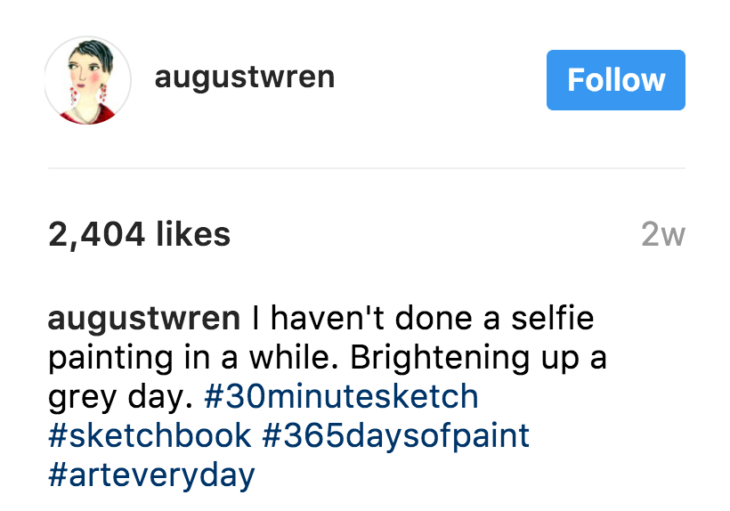 August Wren Hashtags Great Example